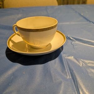 Homer Laughlin Tea Cup And Saucer